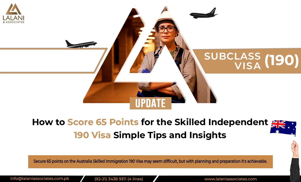 Skilled Independent 190 Visa